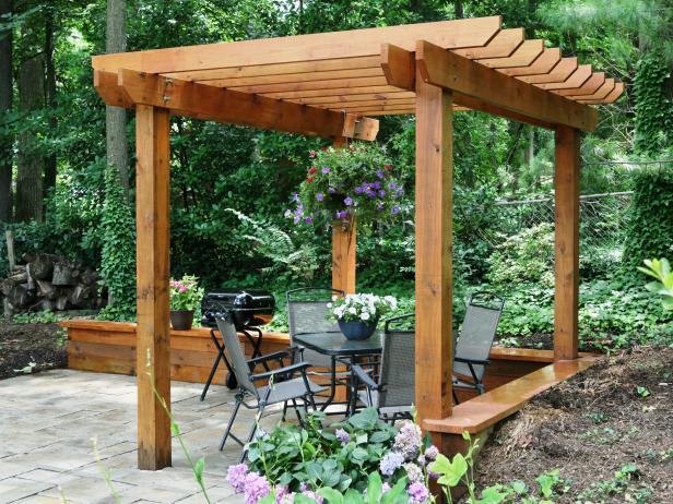 Pergola Over a Deck Plan 
